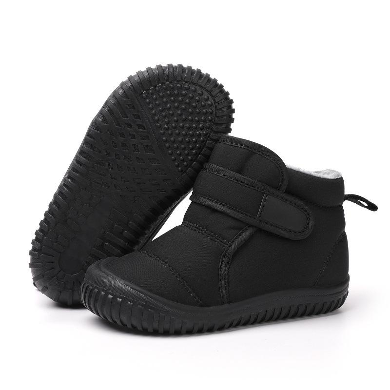 Kids' Winter Boots: Boys' Cozy Cotton & Girls' Velvet Warm Snow Shoes for Toddlers
