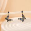 Butterfly Niche Design Hollow Stud Earrings Light Luxury Earrings High-end Earrings