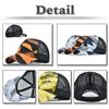 White Fang Hat Cap Mesh Baseball Cap Adjustable Casual Sports Breathable Men Women CZA459 (Gray)