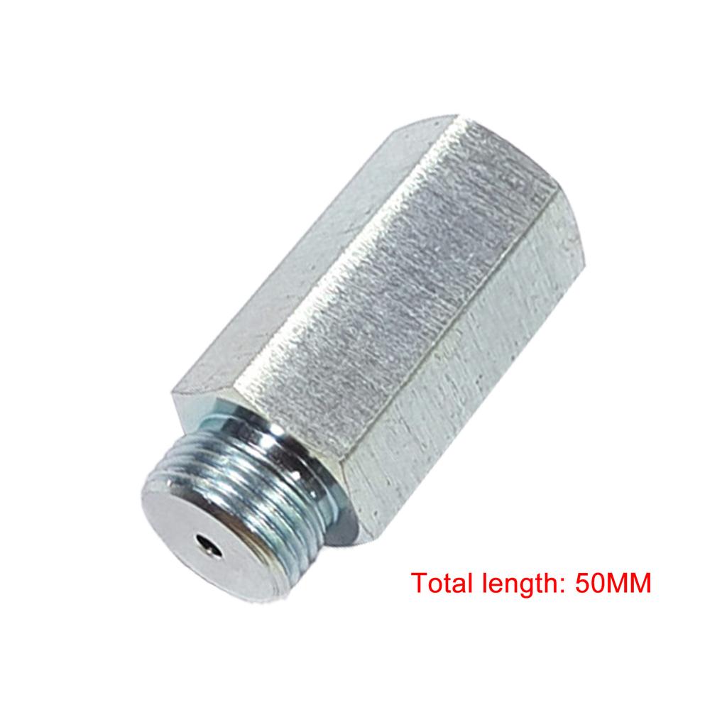 M18x1.5 O2 Oxygen Sensor Extender Spacer 50MM For Decat Hydrogen O2 Extender Spacer
