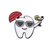 Cartoon Smiling Tooth Enamel Pins Custom Teeth Brooches Lapel Badges Funny Oral Health Jewelry Gift for Kids Friends