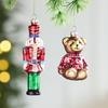 Creative Christmas Tree Decorations: Glass Painted Hedgehog & Bear Charms