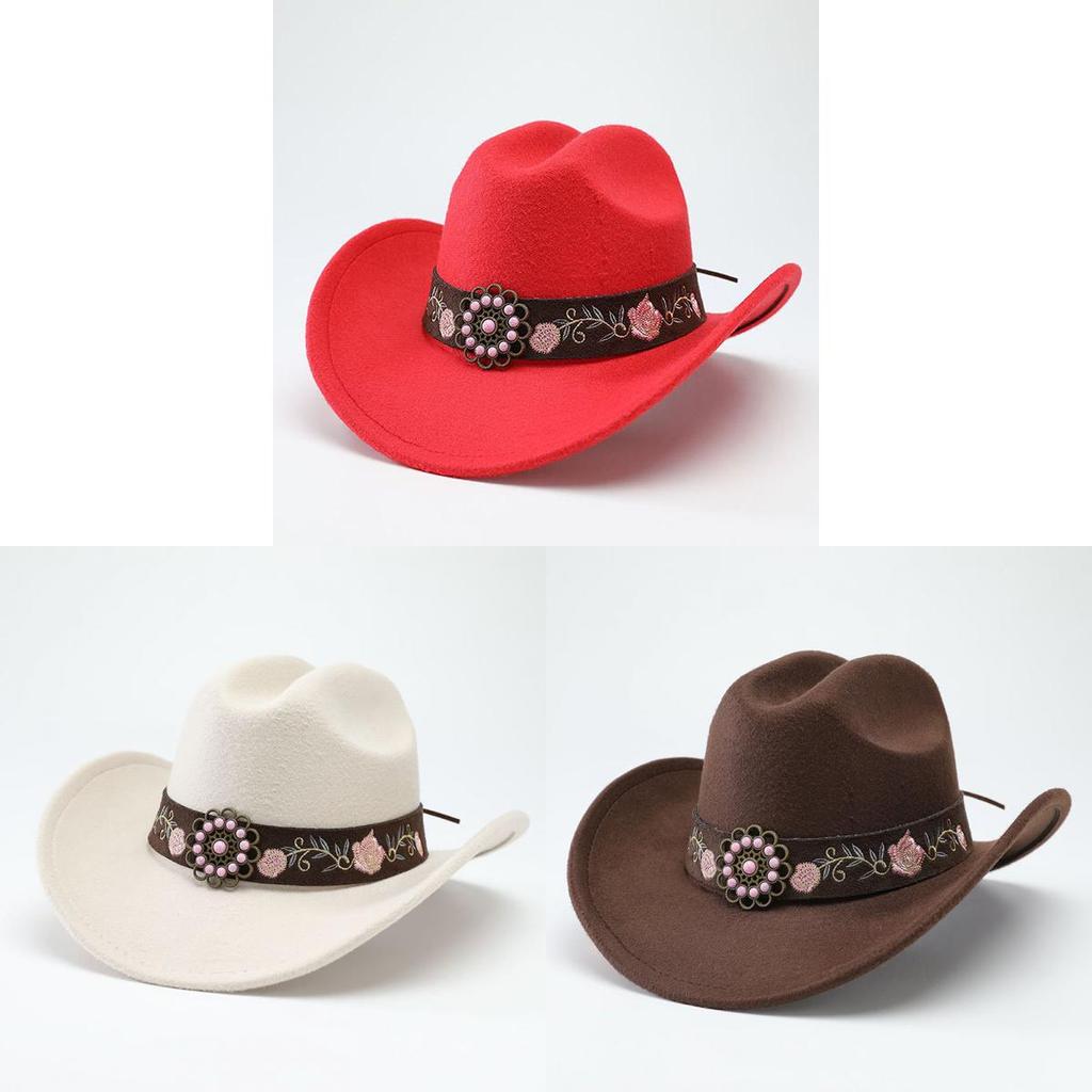 Jazz Hat For Adults With Chain Decor And Wide Brim For Casual Fashion And Outdoor Wear