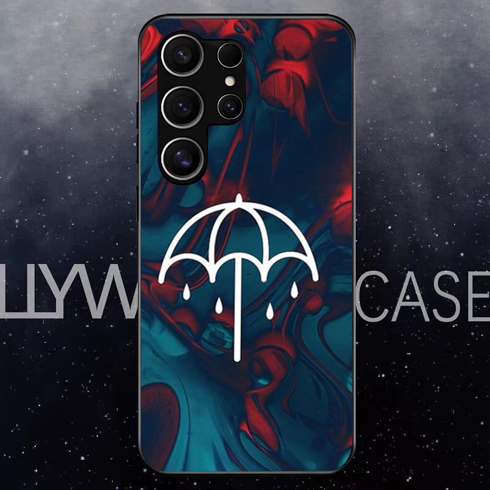 BAND Bring Me The Horizon Phone Case For Samsung S25 Edge Ultra S23 S22 S21 S20 Ultra Plus S24 Fe A54 A53 A25 Glass Cover