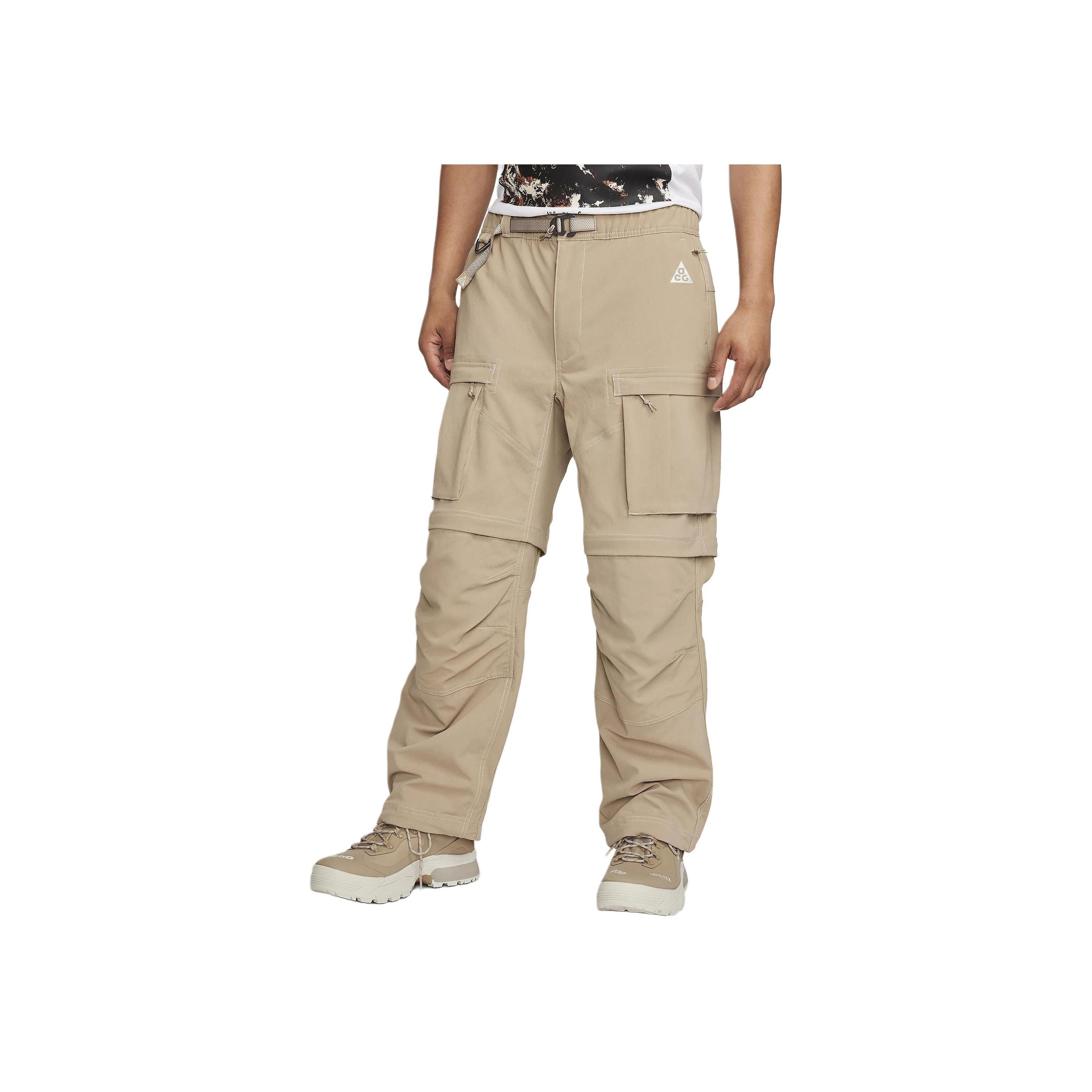 Nike ACG Smith Summit Cargo Pants Khaki/Light Iron Ore/Summit White Men Bottoms Tan FN0428-247 S