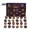 Acrylic Fairy Trinkets Halloween Advent Calendar 2026, 24 Day Countdown with Mini Figurines, Collectible Toy Set for Kids Adults, Party Favors Holiday