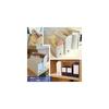 Plus File Box PP Box File+ Half Size White 5-Pack 76001 x 5