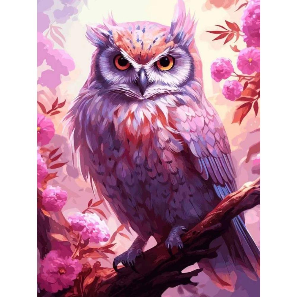 DIY Full Round Diamond Painting Cross Stitch 3D Cute Animal Flower Home Scene Decorative Art Diamond Painting 5d Diamond Art Painting