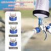 Pneumatic Paint Spray Gun Cordless Portable Adjustable Valve Handheld Paint Sprayer With 600ml Cup for Home House