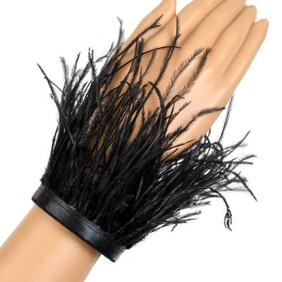 Nouveau bracelet en plumes de fée, plumes d'autruche, ornements de poignet en plumes, jouets, outils de performance sur scène 