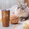 Livole Cat Birthday Thermal Includes Comes with Cat Lover Keychain Included Tumbler, Goods, Present, Cute, Present, Women, Men, Insulation, Lid,