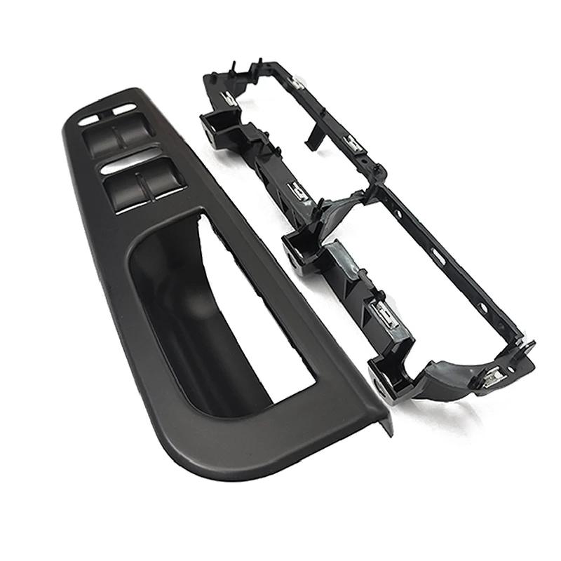 3Pcs Black Color for Bora Golf 4 Interior Door Handle Lifter Switch Bracket Base Caps 1J1 867179 3B1 867 171 E 3B0867175