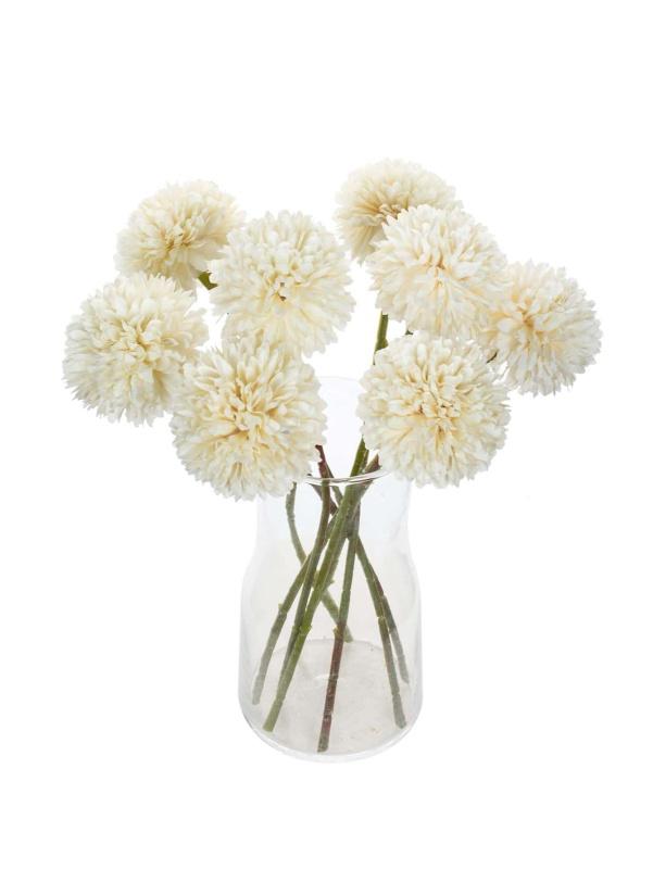 

Artificial Flowers Silk Dandelion Hydrangea Home Vase Table Wedding Bouquet Bridal Party DIY Hot Sale Colorful Accessory Product 4PCS