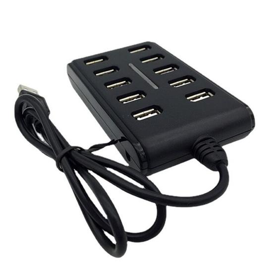 Expansion Dock High-speed 10 in 1 Transmission Multifunctional USB2.0 Portable Splitter Cable Hub