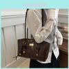 Pu Tote Bag For Women With Stitching Design And Inner Phone Pocket For Daily Use