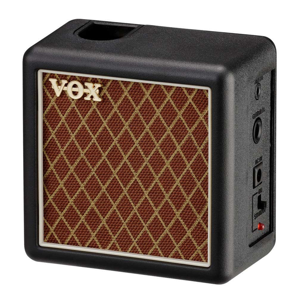 VOX amPlug2 Cabinet 2W Stack Amplifier, Mini Amplifier for amPlug2, Standalone Operation, Ideal for Interior Design, Powered by AUX IN