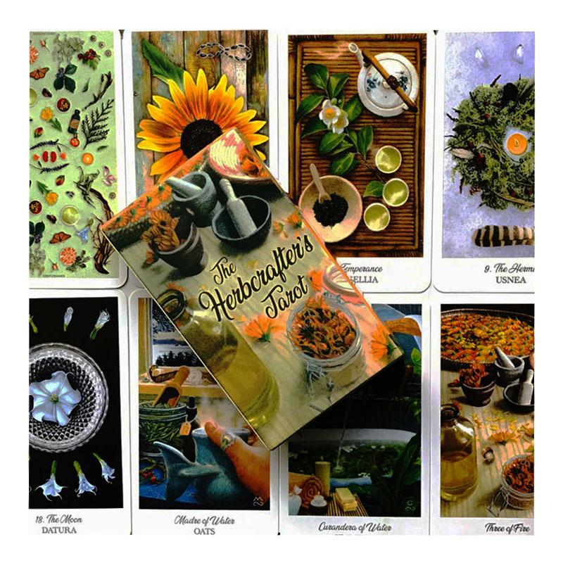 

Карта Таро Herbcrafters Судьба Гадание Семейная вечеринка Игральная карточная игра Таро и Таро Тьмы Света PDF-руководство