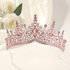 Fashion Diamond Crown Gorgeous Bridal Headwear Party Stage Performance Crown Crown