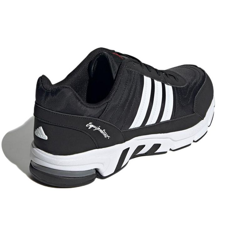 Adidas Equipment 10 Chinese New Year Fabric Leather Shock Absorption Non-Slip Low-Top Running Shoes Unisex Sneakers Black White GX6602