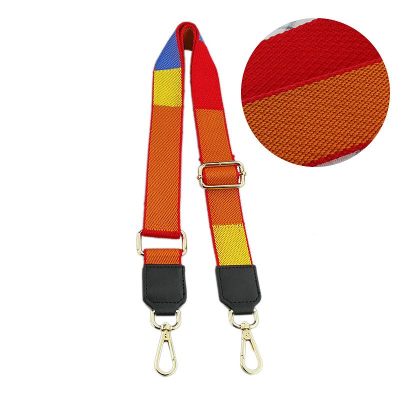 New Creative New Shoulder Strap Color Creative Accessories Backpack Bag Strap Women's Messenger Bag Strap Bag Parts Accessories