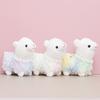 Alpaca Adorable Plush Animal Doll Keychain Girl Backpack Charm Soft Gift Toy