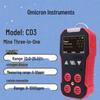 Baoshian 4-in-1 Portable Gas Detector: Methane, Oxygen, CO, H2S