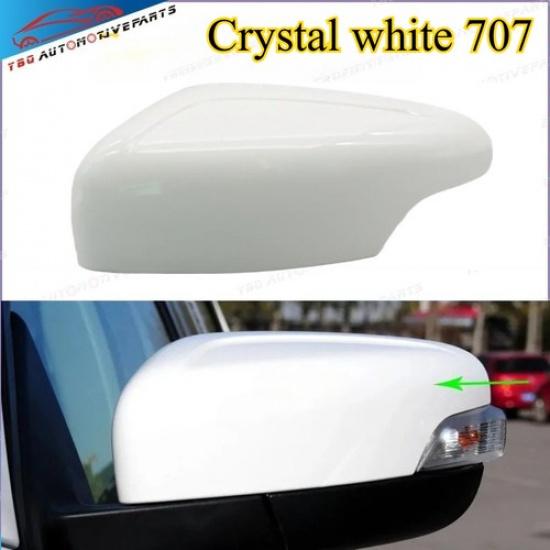 

Crystal White Driver Left Side Mirror Cover for Volvo XC60 2009-2013 Wing Shell