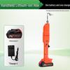 Portable Wireless Electric Tiller: Handheld Lithium Micro Tiller with Extension for Home Gardening