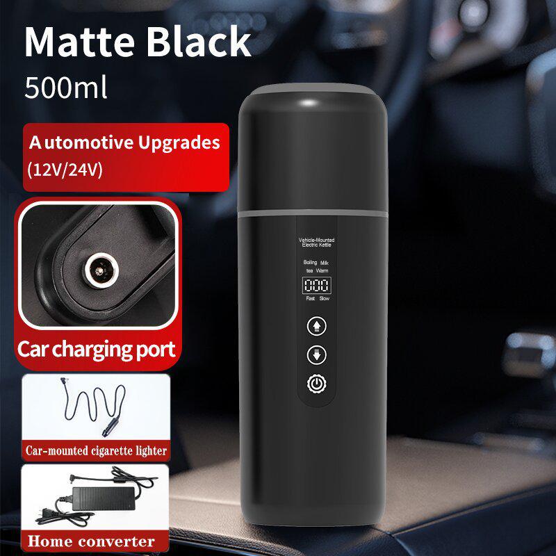 Universal 12V/24V Portable Multi-Functional Electric Heated Car Water Cup