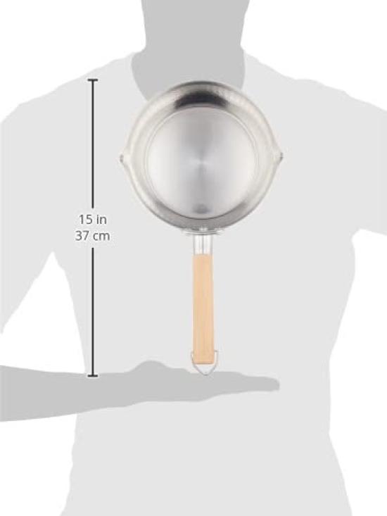 Pearl Metal Yukihira Topf 18cm Aluminium Nur für Gasfeuer Einfacher Verschleiß HW-7027