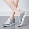 Spring new casual large size inner height increase round head rhinestone single shoes large size casual single shoes