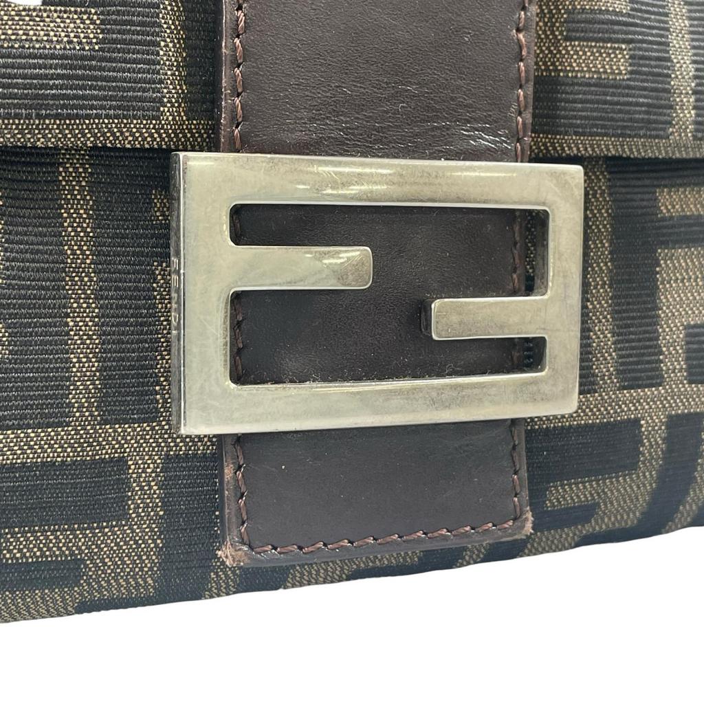 FENDI Mamma bucket Handbag Brown Women used