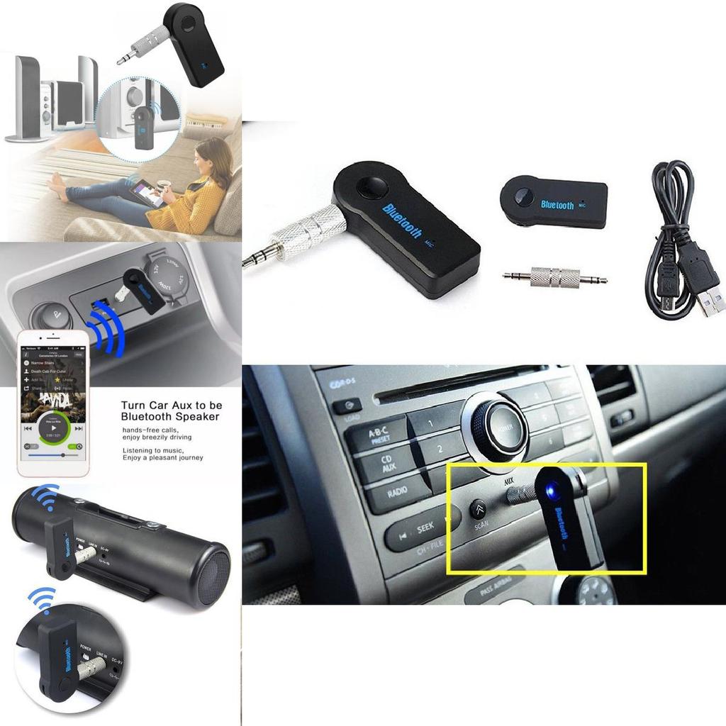 High-quality Car Bluetooth Adapter 3.5mm Wireless Audio Receiver For Cars