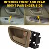 For Toyota Sequoia Avalon Ide Door Handle Trim Passenger Right Beige Side RH