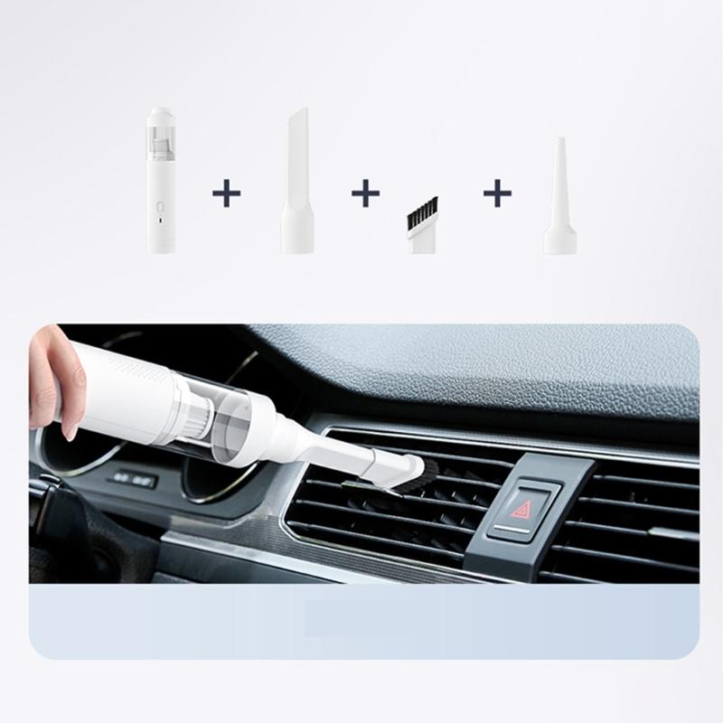 Haushaltsgeräte Staubsauger Trocken Nass Reinigungsgerät 11000Pa 90W USB-Aufladung Handstaubsauger Tragbar Müll Abfall Entferner