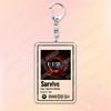 Hot Epic The Musical Songs Keychains for Women Accessories Bag Wouldn't You Like No Longer You Music Keyings Jewelry Fans Gifts