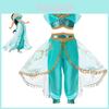 Adorável Fantasia de Aladim Infantil Para Meninas Halloween Fantasia