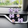 Bow Knot Design Car Air Vent Clips 8PCS Multi-Pack Dashboard Decorations  For Automobile Truck