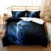 Owl Duvet Cover Set Cute Bird Polyester Comforter Cover for Boys Girls Kids Bedding Set King Size Quilt Cover with Pillowcase
