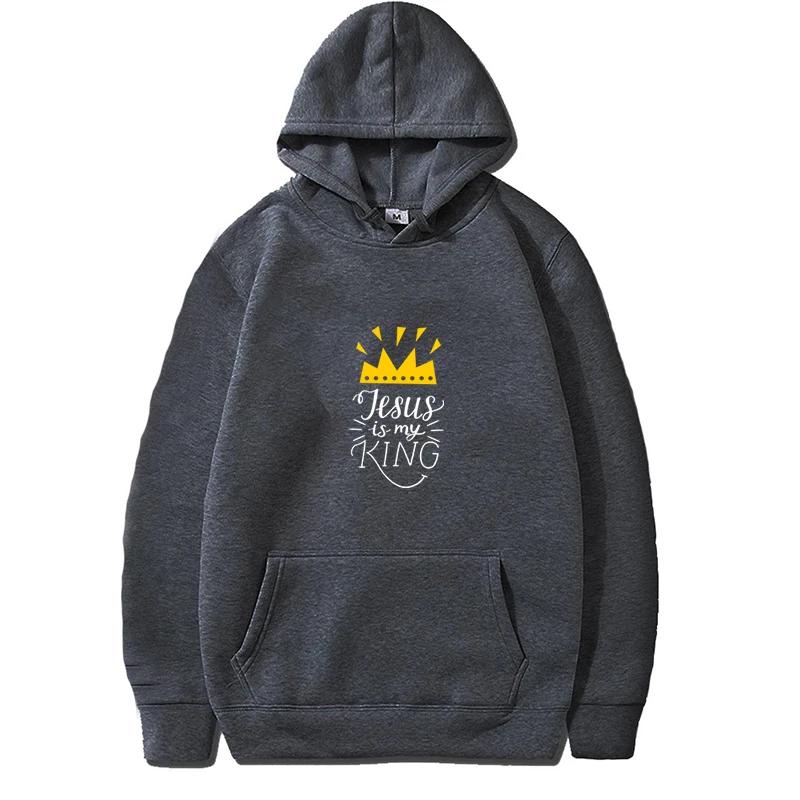 Autumn Fleece Solid Color Drawstring Pockets Korean Fashion Finger Heart Long Sleeve Hooded Loose Hoodie Sweatshirts Top