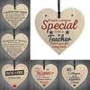 Christmas Wooden Heart Tree Ornament