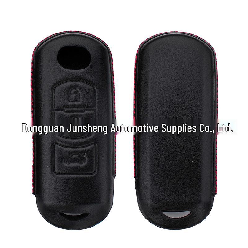 4D Cowhide Key Case for Mazda Axela/M3/M5/M6/M7/CX