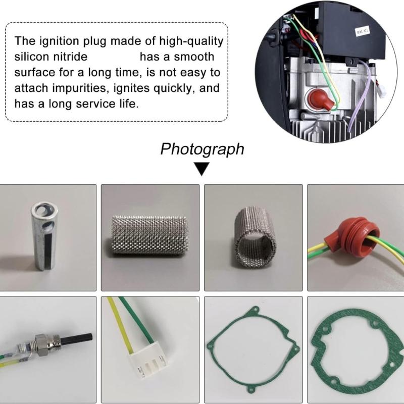 Hochleistungs-Keramikheizer-Stiftensatz 12V 3KW 8KW Zusatzheizung für Fahrzeug LKW Schiffsmotor Vorheizung