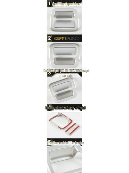 16-Model Compatible GL8 Glove Box Handle Trim Cover Decorative Frame Car Accessories