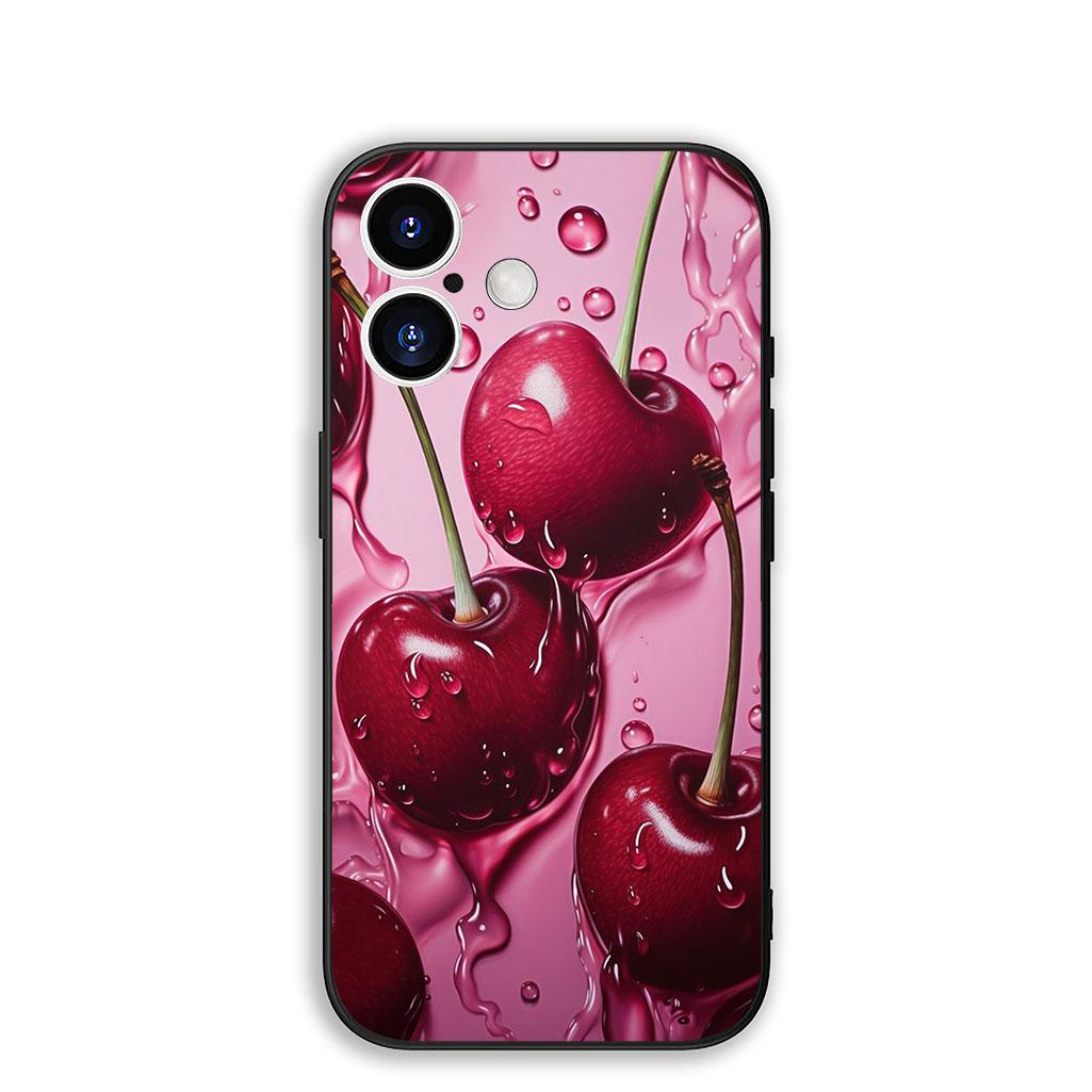

for Xiaomi Redmi Note 12 10 11 9 Pro 10C 12C 9T 9A 10A 12S Note11 Note12 5G 4G Phone Case Cherry Strawberry Fruit Summer Avocado Redmi Note 9S