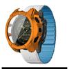 Strap+Case For Garmin Fenix 8 47 51mm Tempered Glass Cover Magnetic Silicone Band QuickFit Bracelet Protector Fenix8 Accessories