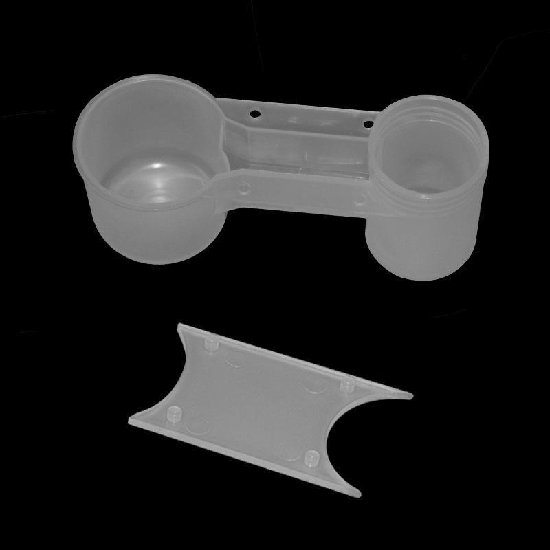 

Double-Mouth Pigeon & Parrot Water Bowl with Medicinal Waterer