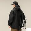 Japanese Trendy Jacket Men'S Loose Large Size Spring Outdoor Casual Mountaineering Jacket Fashion Sports Hooded