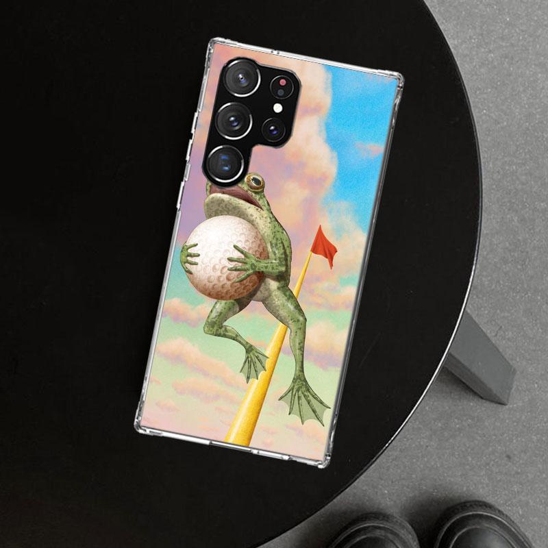 Modern Golf Sports Phone Case Cover for Samsung Galaxy S26 S25 Edge S24 S23 Ultra S22 Plus S21 FE S20 + Art Customized Fundas Ga