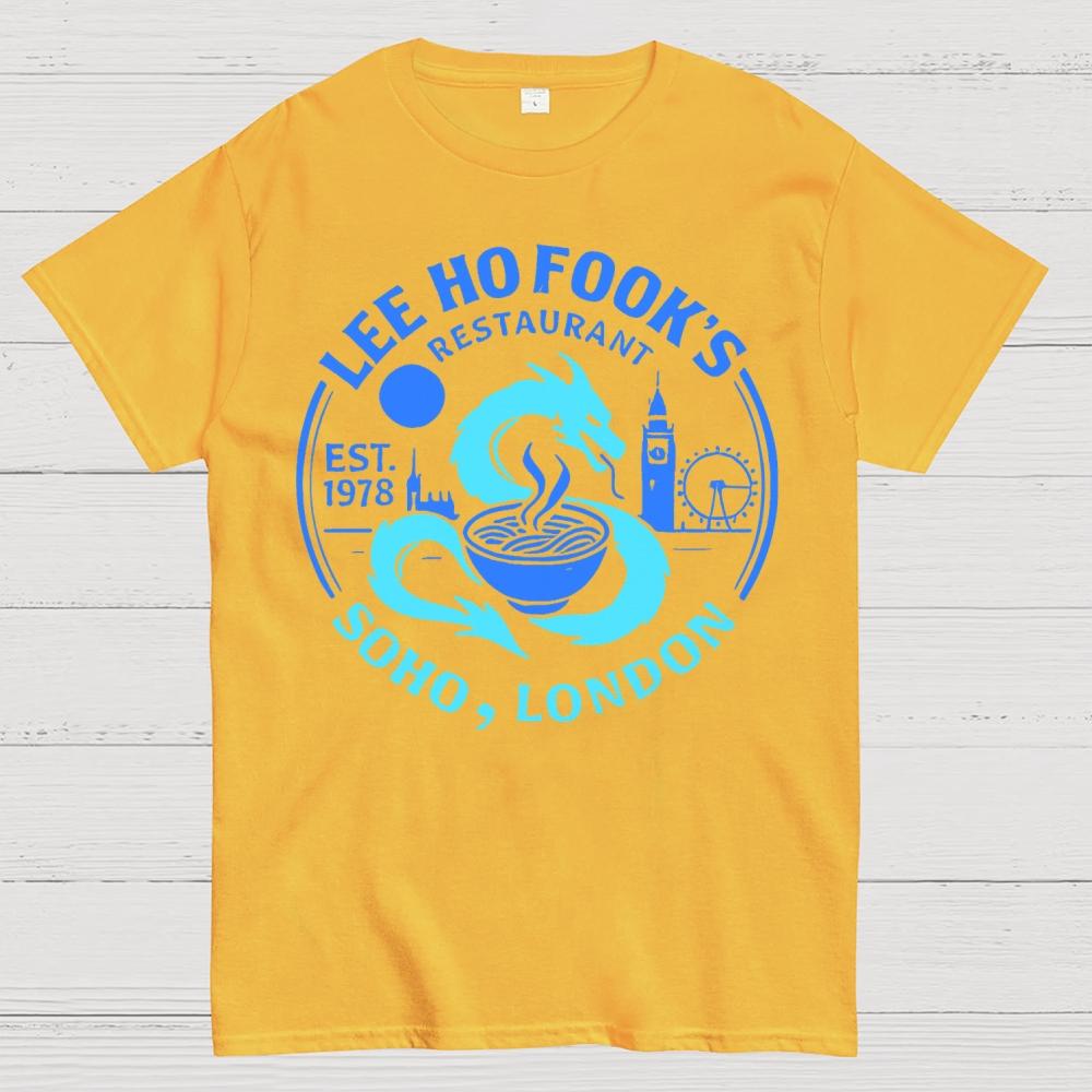 Lee Ho Fooks Unisex Zwaar 100% Katoenen T-shirt
